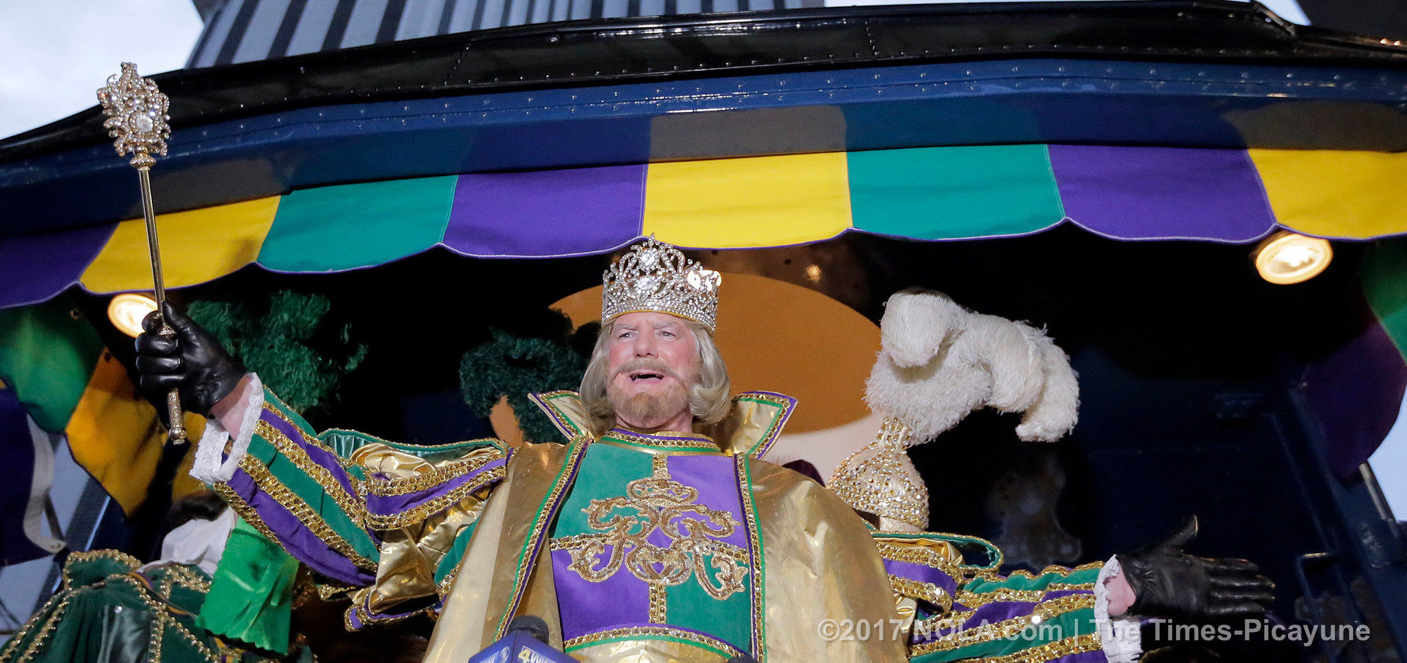Mardi Gras 2017: Zulu and Rex arrive for Lundi Gras
